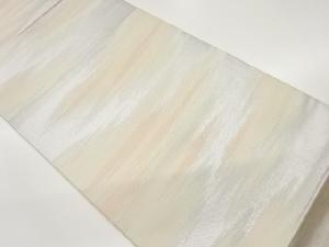 霞模様織出し袋帯